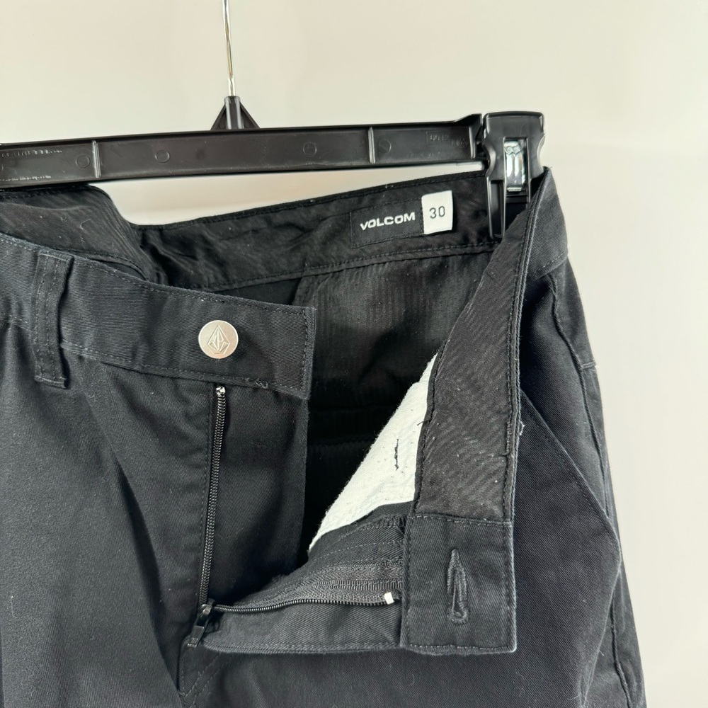 Volcom Black Jeans – Size 30 – Men’s Zipper Fly - Picture 4 of 7